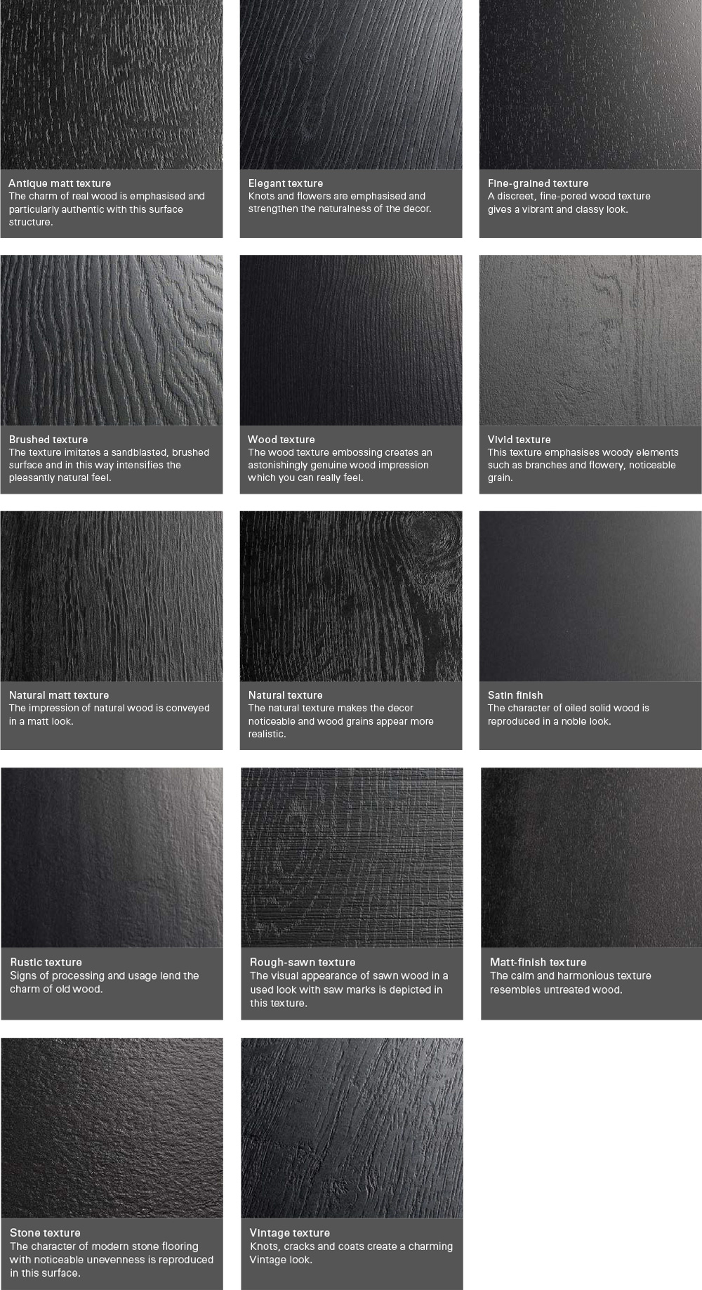 PARADOR laminate flooring textures - PARADOR